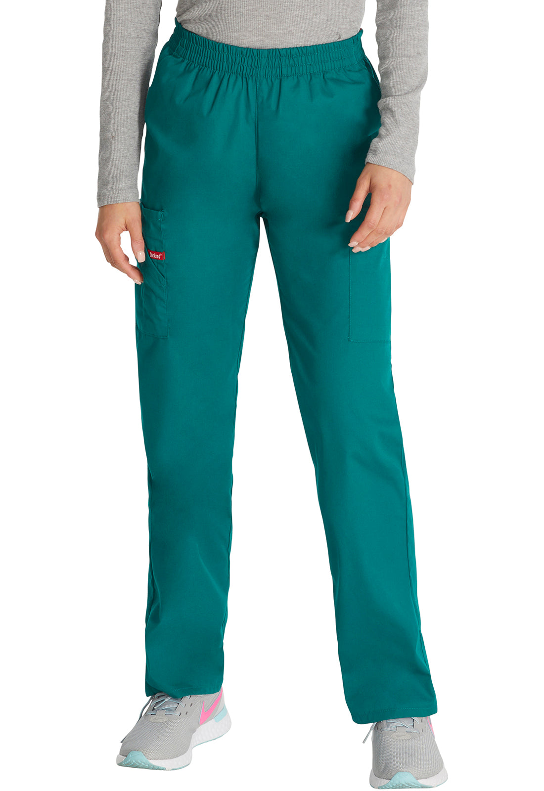 Women's Natural Rise Tapered Leg Pull-On Pant - Hunter Green